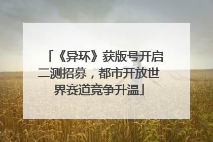 《异环》获版号开启二测招募，都市开放世界赛道竞争升温