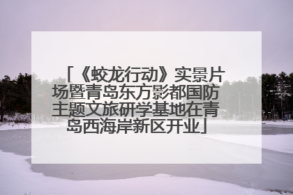 《蛟龙行动》实景片场暨青岛东方影都国防主题文旅研学基地在青岛西海岸新区开业