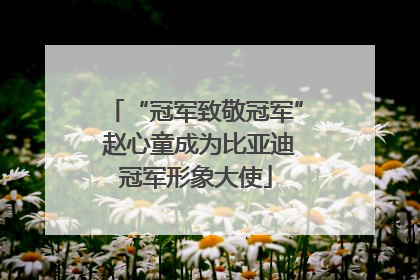 “冠军致敬冠军” 赵心童成为比亚迪冠军形象大使
