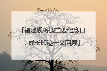 福建舰将迎重要纪念日，成长印迹一文回顾