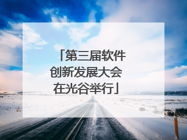 第三届软件创新发展大会在光谷举行