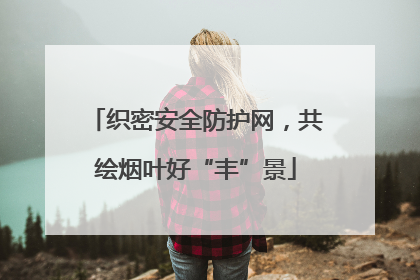 织密安全防护网，共绘烟叶好“丰”景
