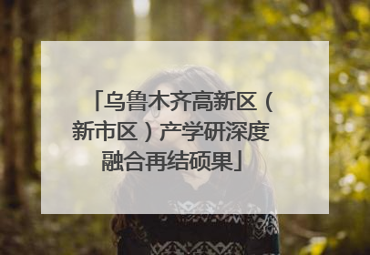 乌鲁木齐高新区（新市区）产学研深度融合再结硕果