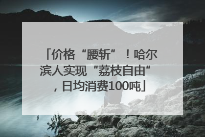 价格“腰斩”！哈尔滨人实现“荔枝自由”，日均消费100吨