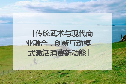 传统武术与现代商业融合，创新互动模式激活消费新动能