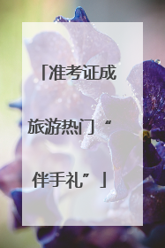 准考证成旅游热门“伴手礼”