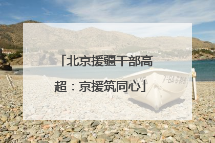 北京援疆干部高超：京援筑同心