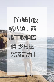 宜城市板桥店镇：西瓜丰收销售俏 乡村振兴添活力