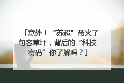 意外！“苏超”带火了句容草坪，背后的“科技密码”你了解吗？