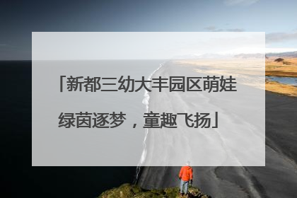 新都三幼大丰园区萌娃绿茵逐梦，童趣飞扬
