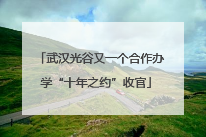 武汉光谷又一个合作办学“十年之约”收官