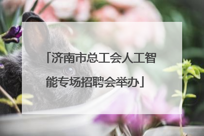 济南市总工会人工智能专场招聘会举办