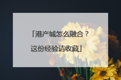 港产城怎么融合？这份经验请收藏