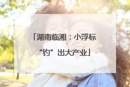 湖南临湘：小浮标“钓”出大产业