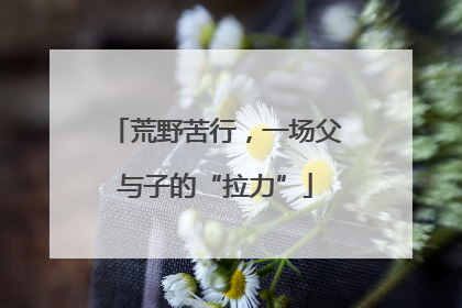 荒野苦行，一场父与子的“拉力”