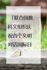 联合国教科文组织庆祝首个文明对话国际日