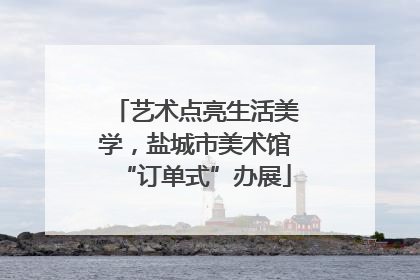艺术点亮生活美学，盐城市美术馆“订单式”办展