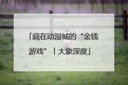 藏在动漫城的“金钱游戏”丨大象深度