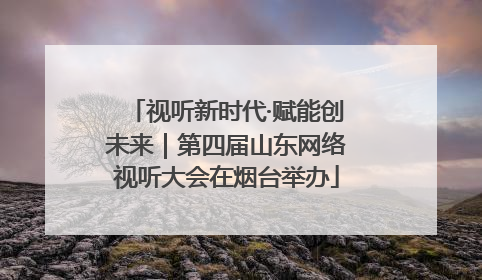 视听新时代·赋能创未来｜第四届山东网络视听大会在烟台举办
