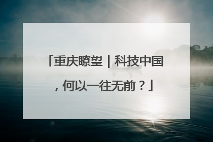 重庆瞭望｜科技中国，何以一往无前？