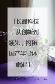 长晶科技，从创新到领先，揭秘国产半导体崛起